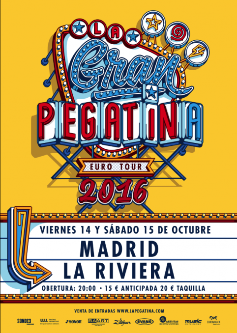 La Gran Pegatina TOUR 2016