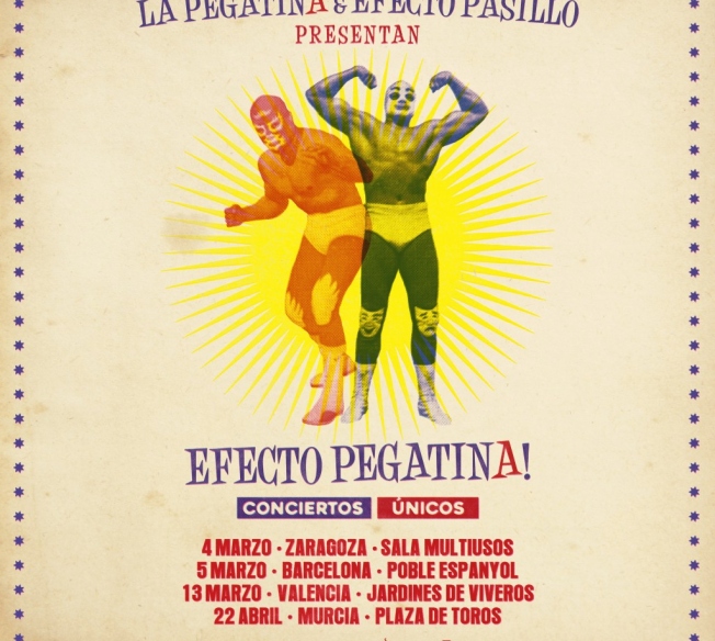 "Efecto Pegatina", la gira conjunta de Efecto Pasillo y La Pegatina