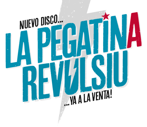 Nuevo disco... La Pegatina Revulsiu ...a la venta el 12 de mayo!